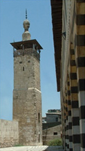 Minaret de la mosquée des Omeyyades, Damas
